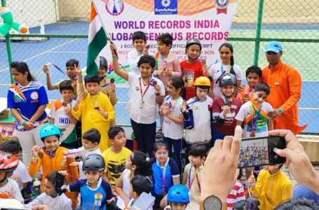 MOST STUDENTS PERFORMED NONSTOP 1 HOUR SKATING BY WEARING INDIAN TRADITIONAL CLOTHES TO SALUTE THE NATION (MULTIPLE VENUES)